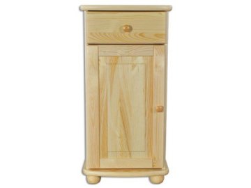 Dřevěná komoda KIK 158 borovice masiv - šířka 45cm