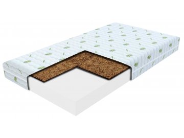 Dětská pěnová matrace 9 cm VOMAKS KOKOS ALOE VERA
