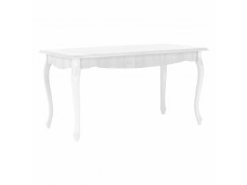Jídelní stůl DA19, sosna bílá, 146x76 cm, VILAR