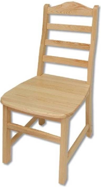 Masivní dřevěná jídelní židle KIK 109 borovice masiv Odstíny: Olše