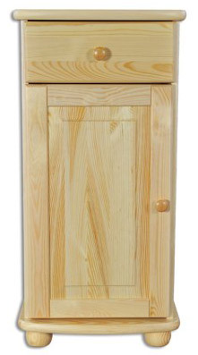 Dřevěná komoda KIK 158 borovice masív Odstíny: Přírodní lakovaná