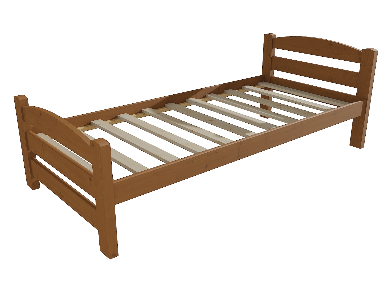 Dětská postel TOMÁŠ "DP 008" Barva: moření dub, Rozměr: 80 x 200 cm