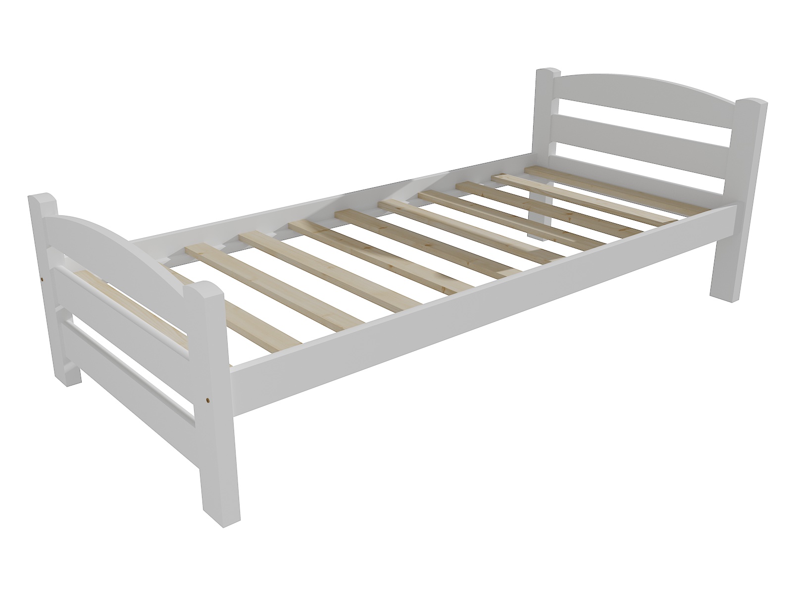 Dětská postel TOMÁŠ "DP 008" Barva: barva bílá, Rozměr: 70 x 160 cm