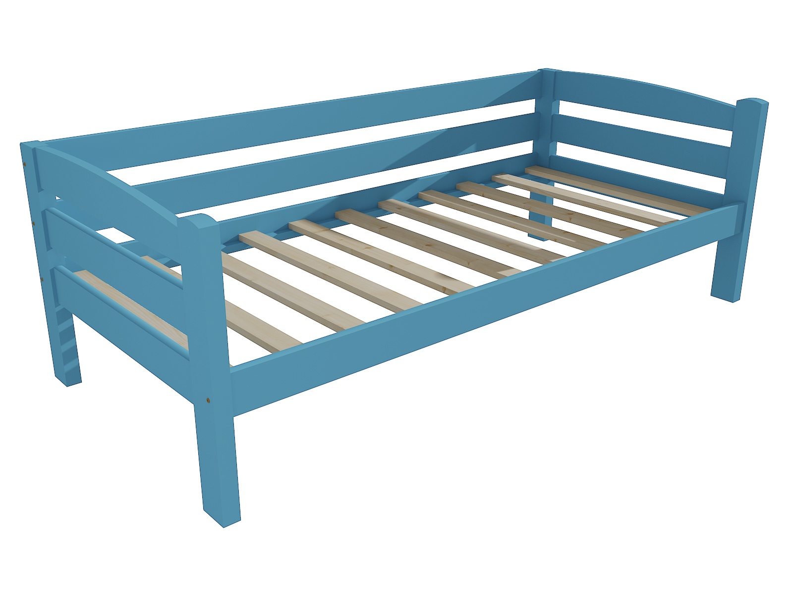 Dětská postel ELIŠKA "DP 010" Barva: barva modrá, Rozměr: 80 x 200 cm