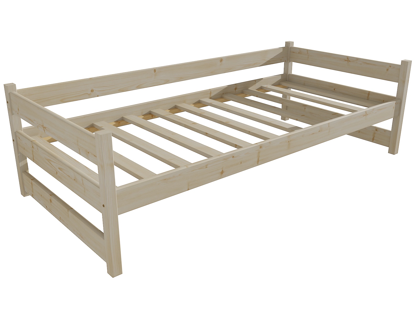 Dětská postel FILIP "DP 023" Barva: surové dřevo, Rozměr: 70 x 160 cm