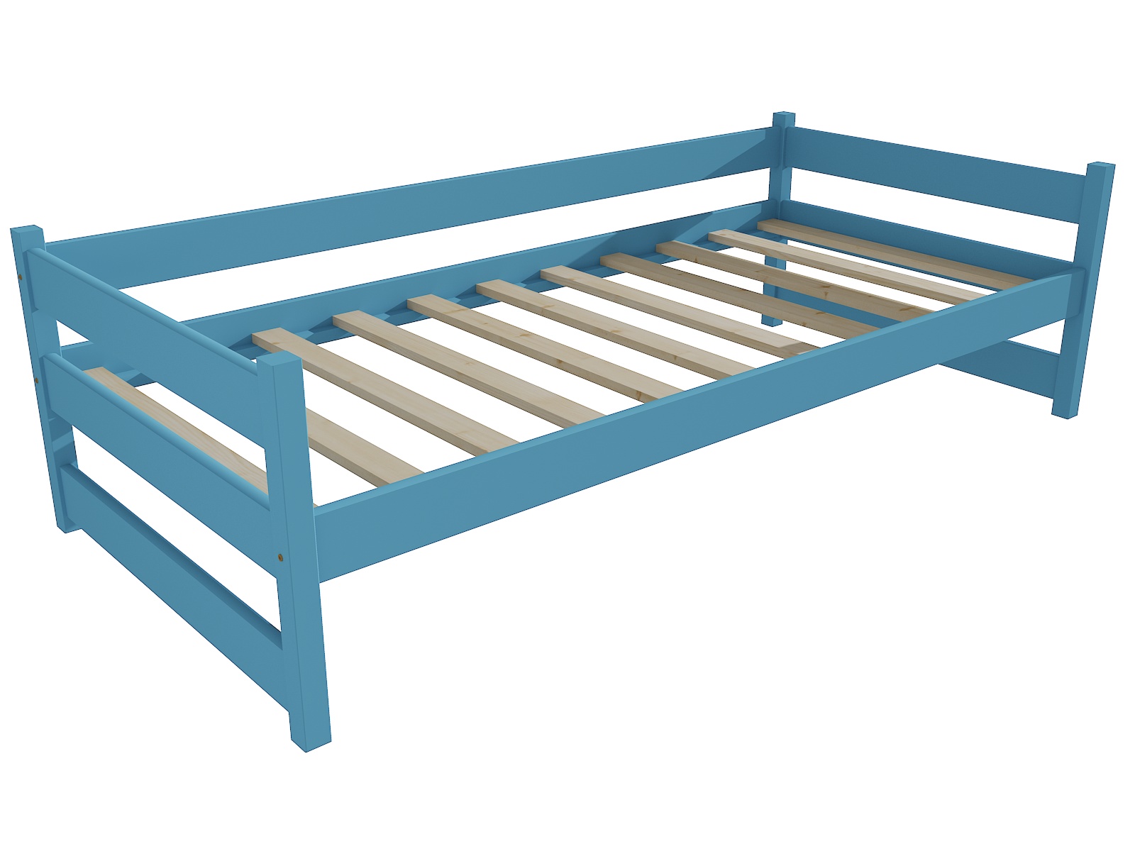 Dětská postel FILIP "DP 023" Barva: barva modrá, Rozměr: 70 x 160 cm