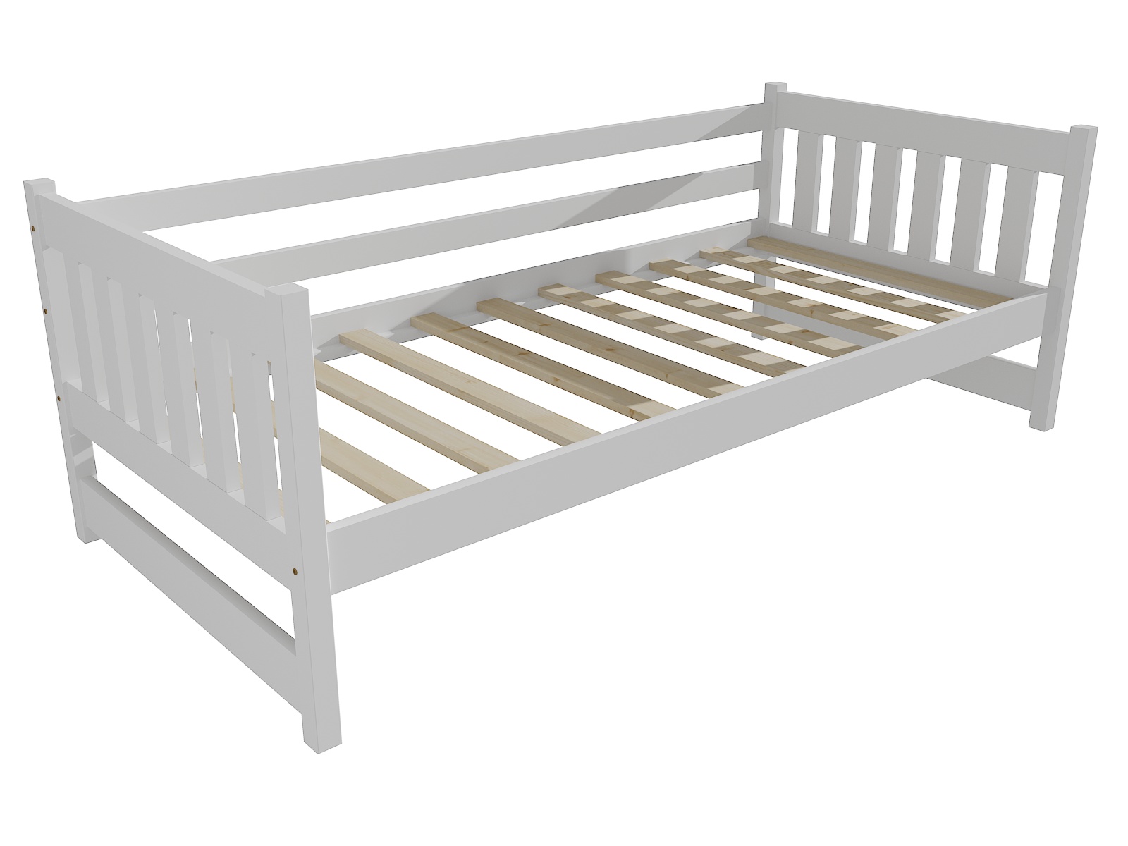 Dětská postel BARBORA "DP 024" Barva: barva bílá, Rozměr: 90 x 200 cm