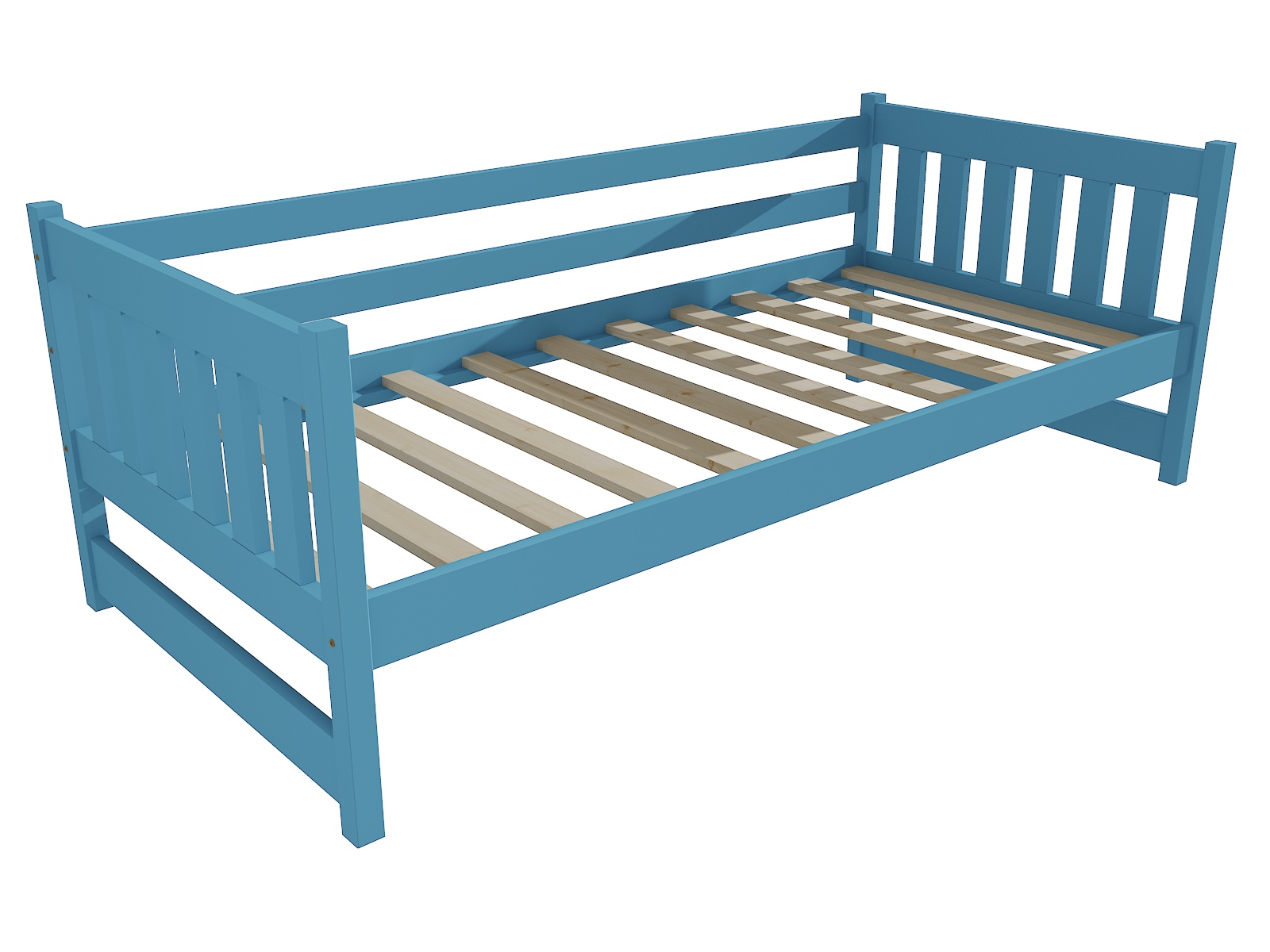 Dětská postel BARBORA "DP 024" Barva: barva modrá, Rozměr: 90 x 200 cm