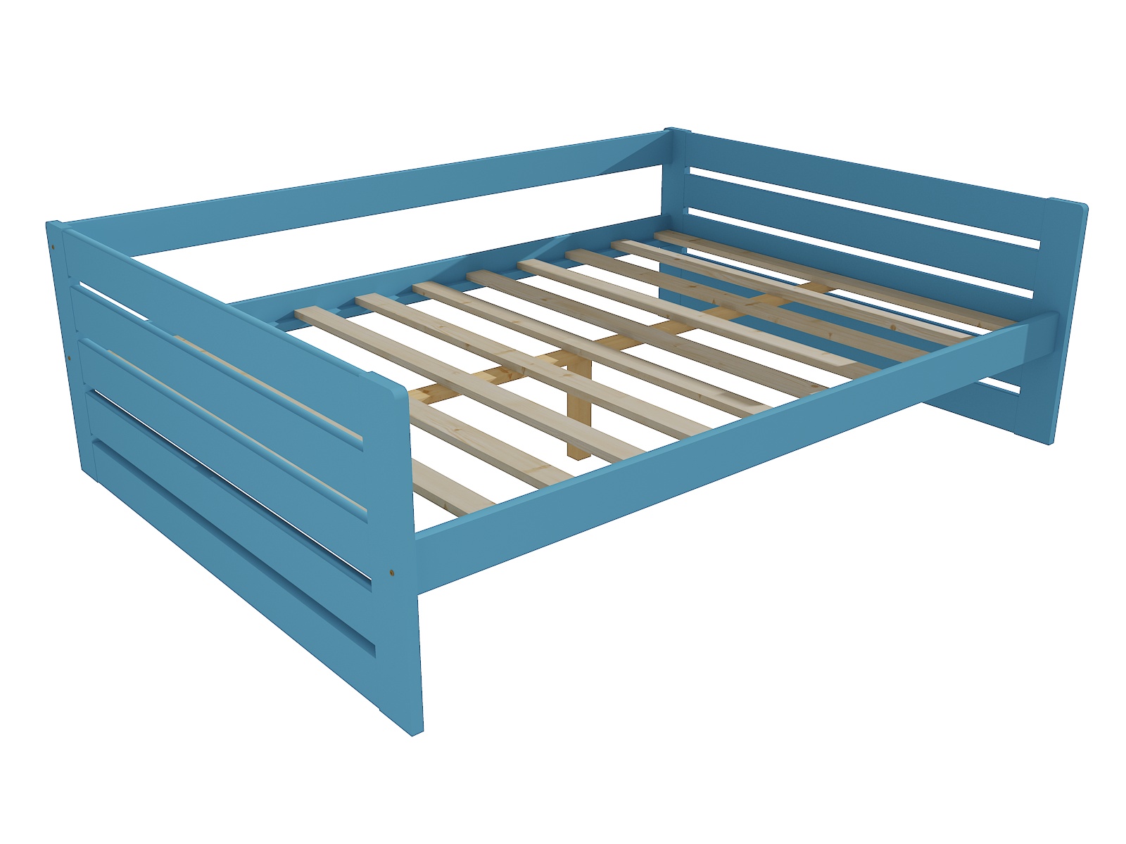 Dětská postel DP 030 XL Barva: barva modrá, Rozměr: 140 x 200 cm