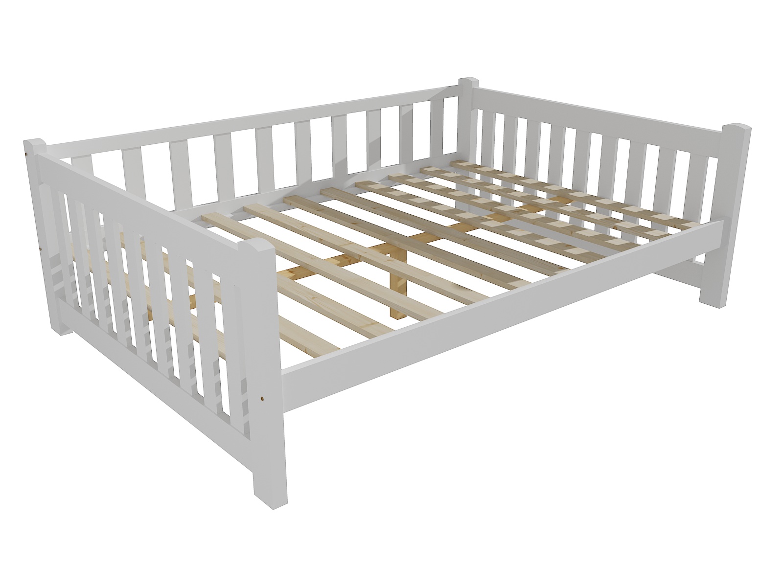 Dětská postel DP 035 XL Barva: barva bílá, Rozměr: 140 x 200 cm