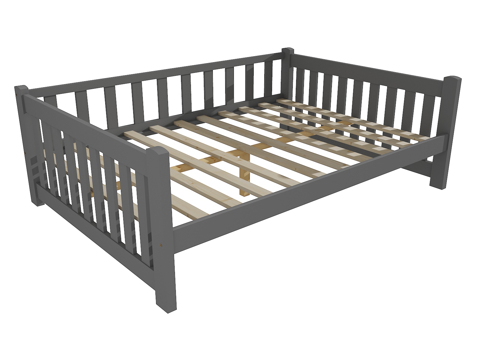 Dětská postel DP 035 XL Barva: barva šedá, Rozměr: 140 x 200 cm