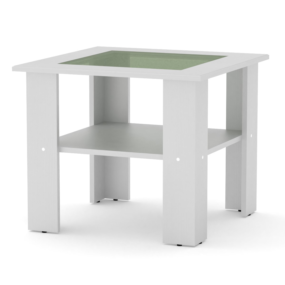 Konferenční stolek MADRID-MDF DOPRODEJ Barva: bílá