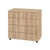 Komoda K-3+2 MDF (Barva kašmír)