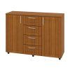 Komoda K-4+2 MDF (Barva kašmír)