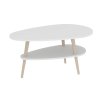Konferenční stolek MERKURY (Barva bílá)