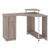 PC stůl ATLANT, rohový (Barva kašmír)