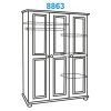 Skříň 3dveřová 8863 lakovaná