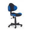 Kancelarská stolička Flesh modro-čierná