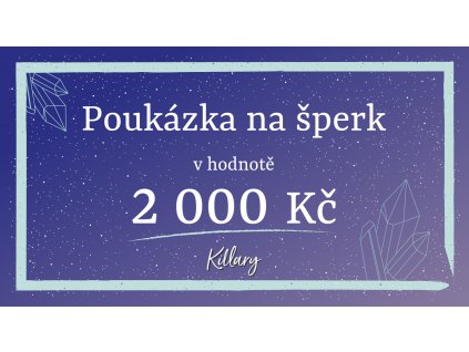 killary poukaz 2000