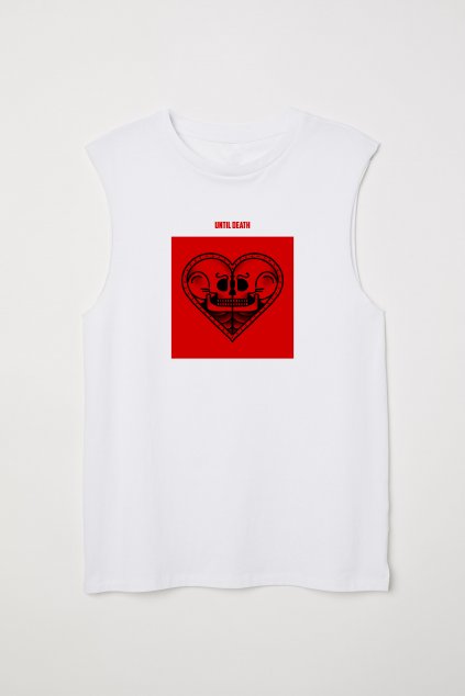 Tricko bez rukávou nahlad