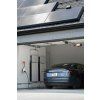 mobile wallbox go e charger gemini flex 2 0 11 kw next to electric vehicle