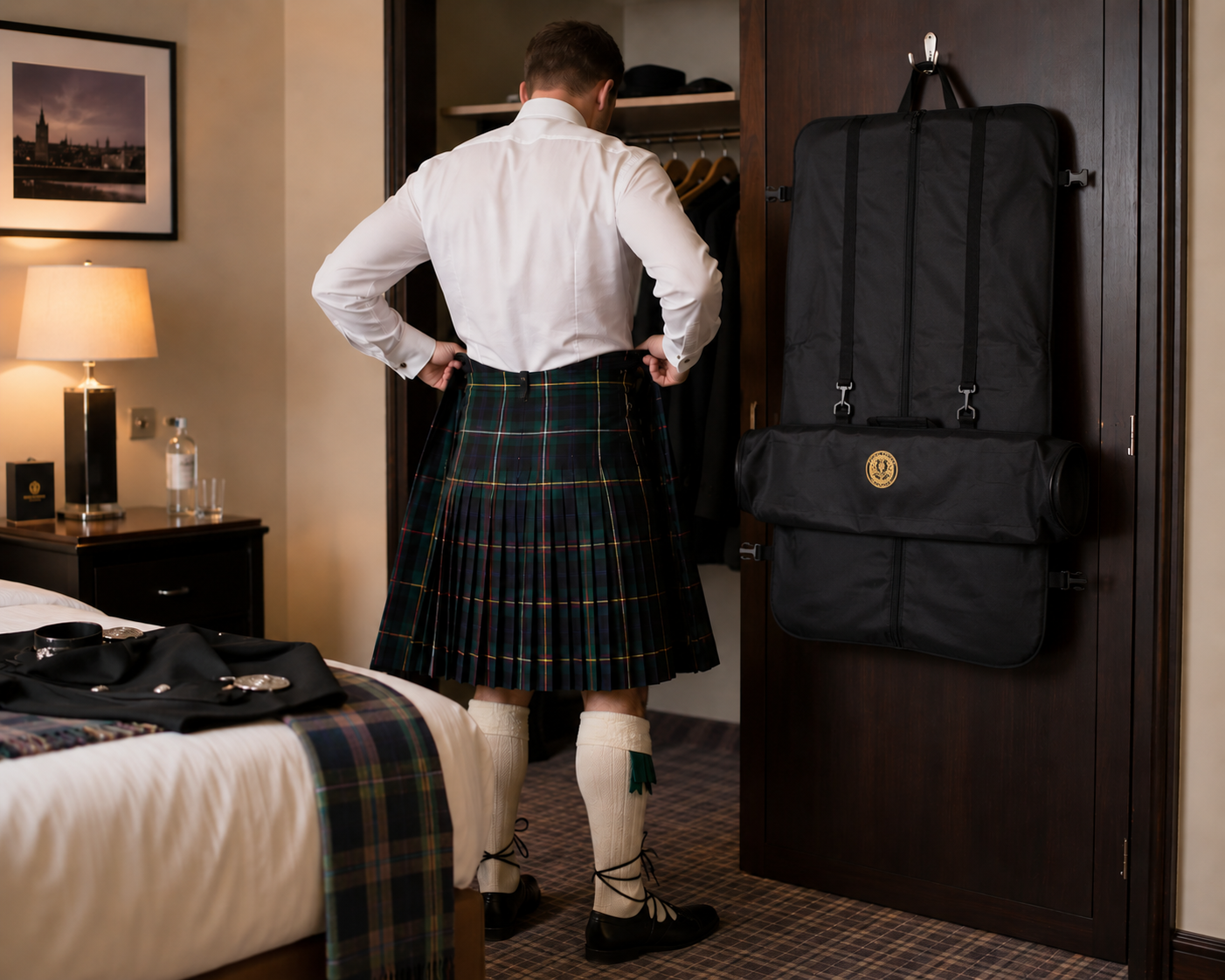 Carry-All and Kilt Roll – cestovní taška na kilt a highland outfit