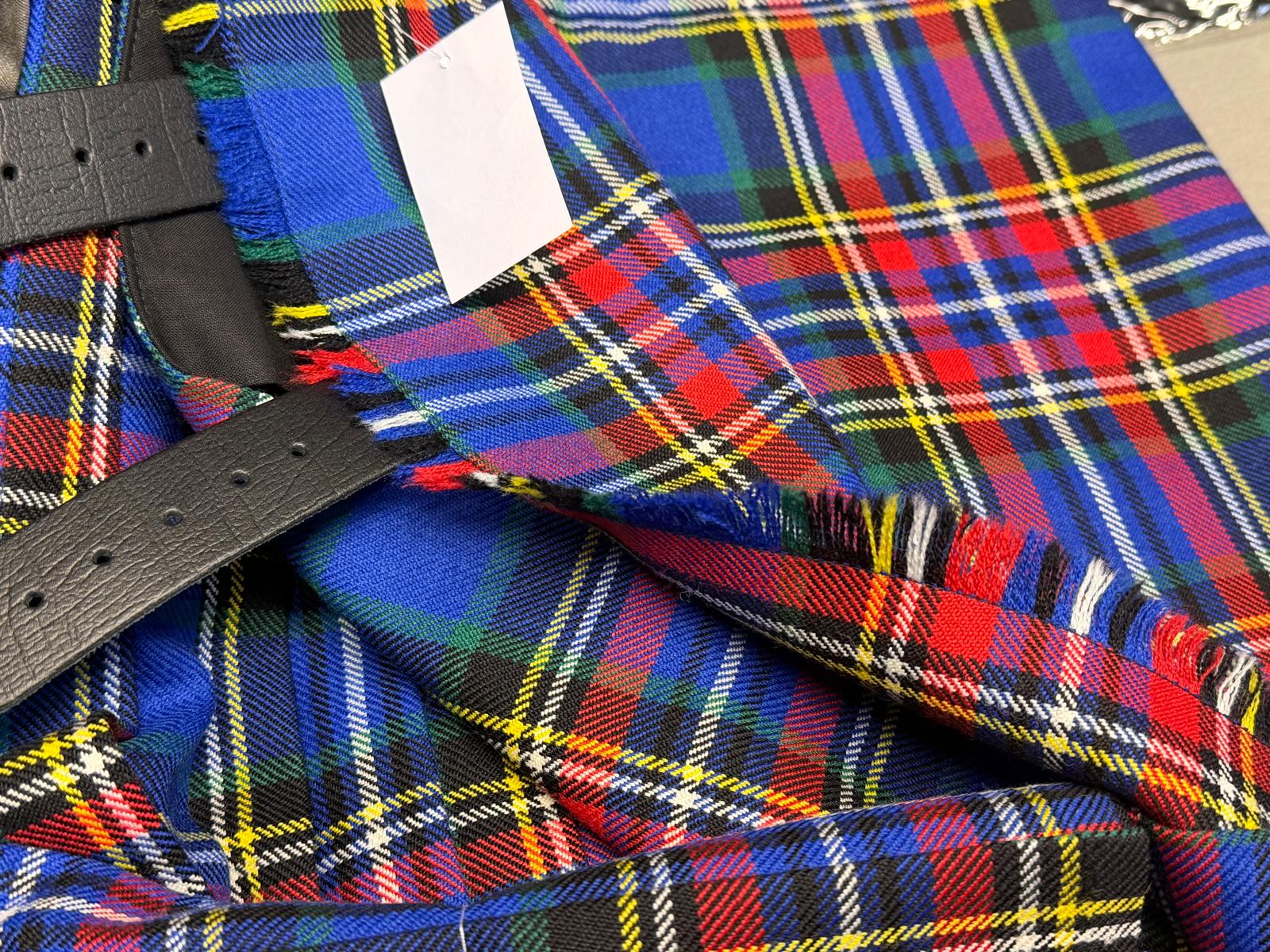 5 yard strojově šitý kilt