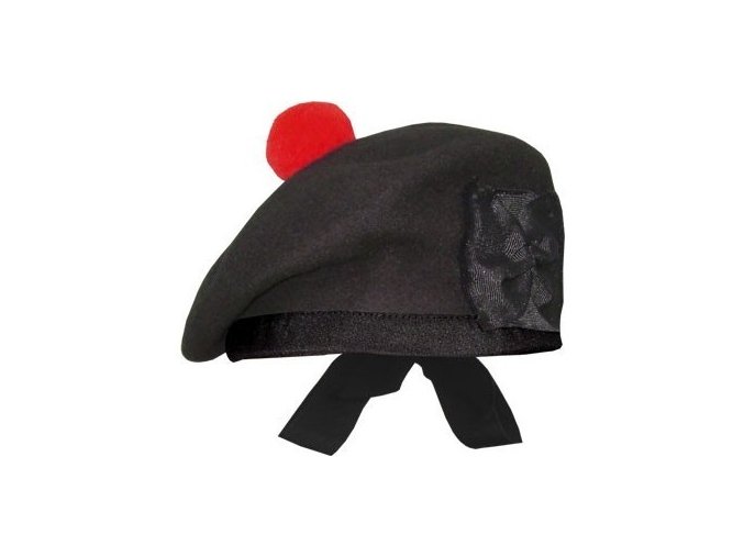 black balmoral hat