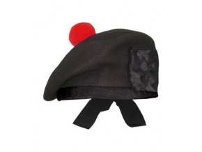 black balmoral hat