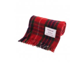 vlnena deka fraser red tartan