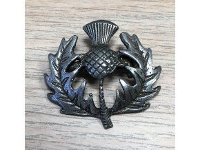 Brooch - thistle flower