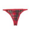 a06163 Ladies Tartan G String main