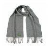 Wool scarf - solid colour
