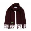 Wool scarf - solid colour
