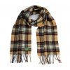 Woolen tartan scarf