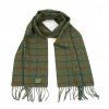Woolen tartan scarf