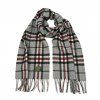 Woolen tartan scarf