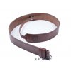 L BT02 Plain Brown Leather Belt Overview