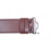 L BT02 Plain Brown Leather Belt Clip