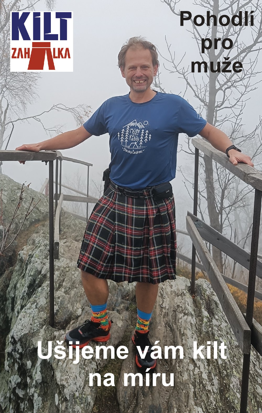 Kilt Zahálka - Pohodlí pro muže