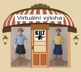 Virtuální výloha - Kilt Zahálka
