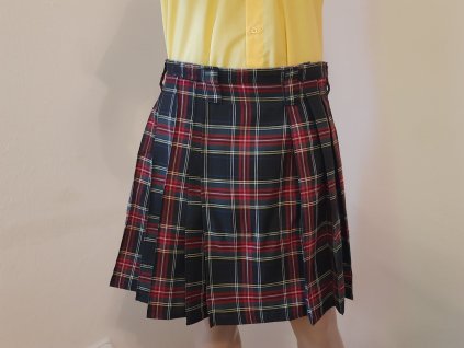 Kilt po česku - červená kostka