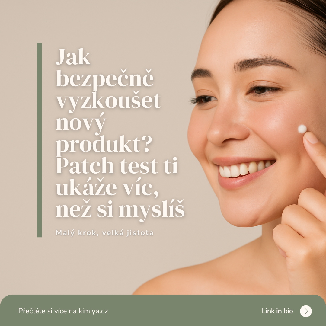 🧪 PATCH TEST: Malý krok pro tvou pleť, velký krok pro bezstarostnou péči