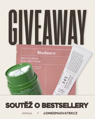 Velká soutěž o naše bestsellery je tady! ✨ Spojili jsme se s @dnesmasvatekcz, abychom jednomu z vás udělali radost...