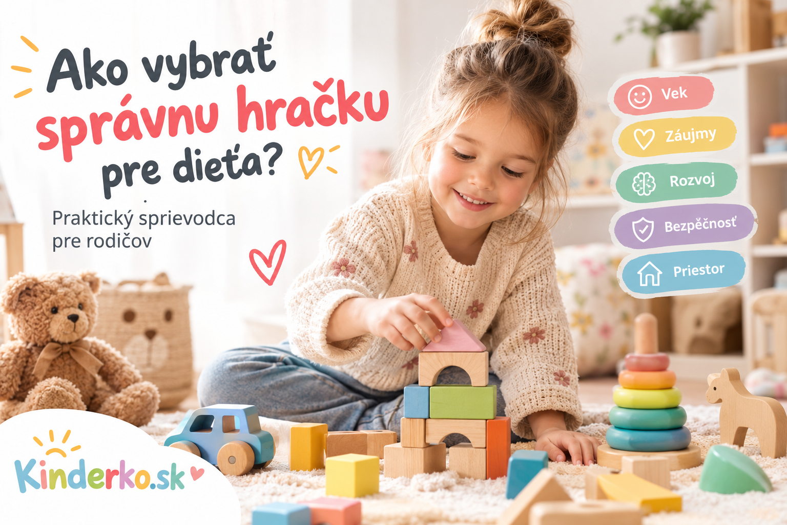 Ako vybrať správnu hračku pre dieťa ?