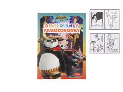 Omaľovánky Kung Fu Panda 20x27,5 cm