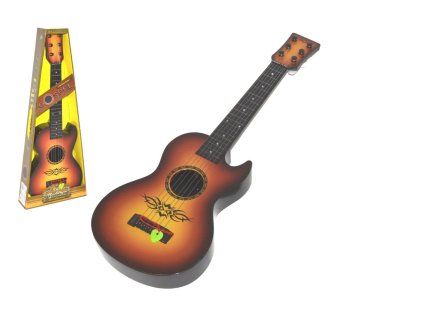 Gitara s trsátkom 59cm plast v krabici 23x59x7cm