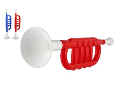 Trumpeta plast 34cm 3+