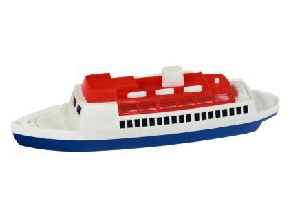 Loď/Čln - Parník oceánsky plast 26cm