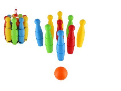 Kolky plast 23cm 9ks v sieťke 18m+